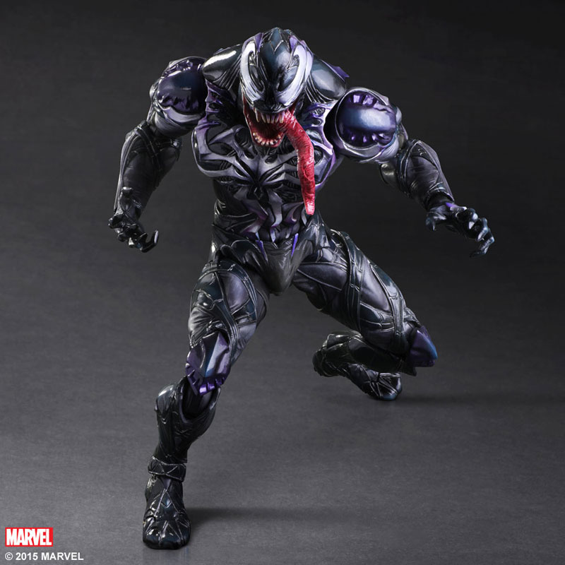 Illustration for article titled Play Arts Kai's Venom Isn't Crazy-Looking, But It Is Awesome